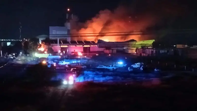 Incendio bodegas de Alimentación del Bienestar en Zacatecas